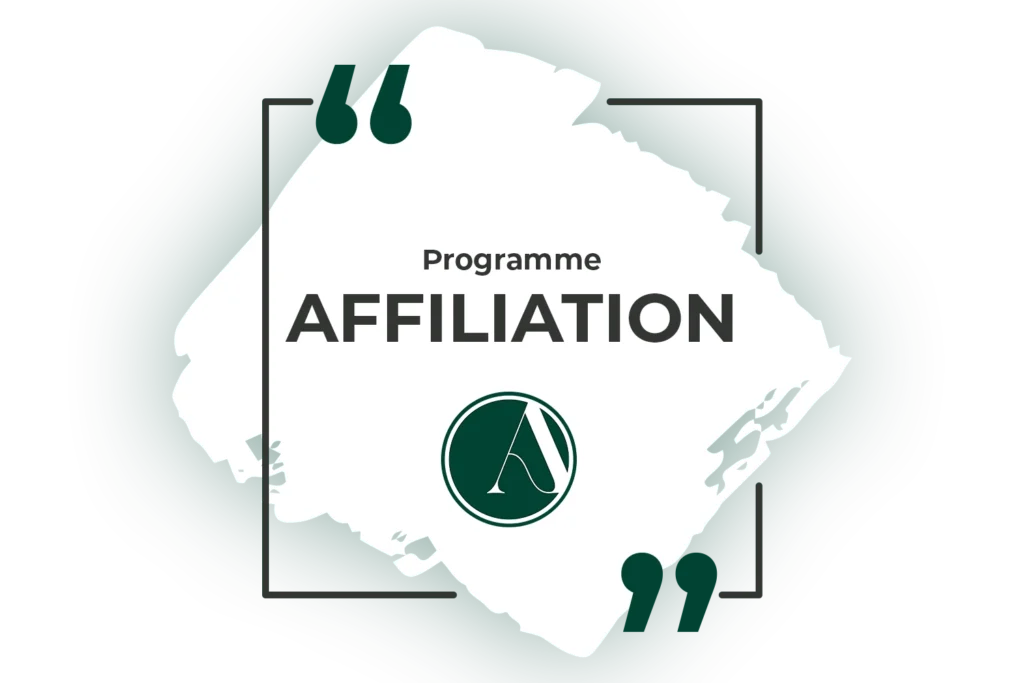 Programme d'affiliation 1 affiliation
