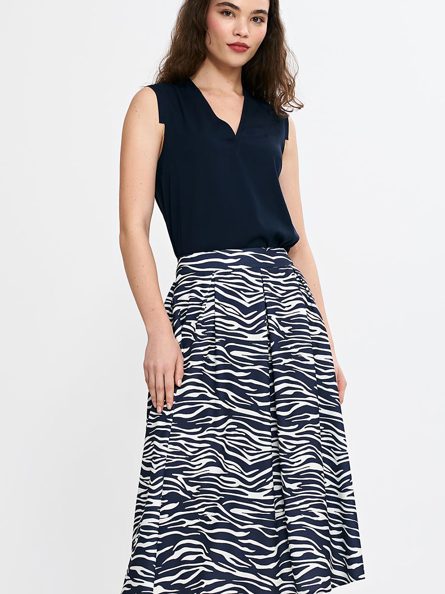 Jupe  motif zèbre