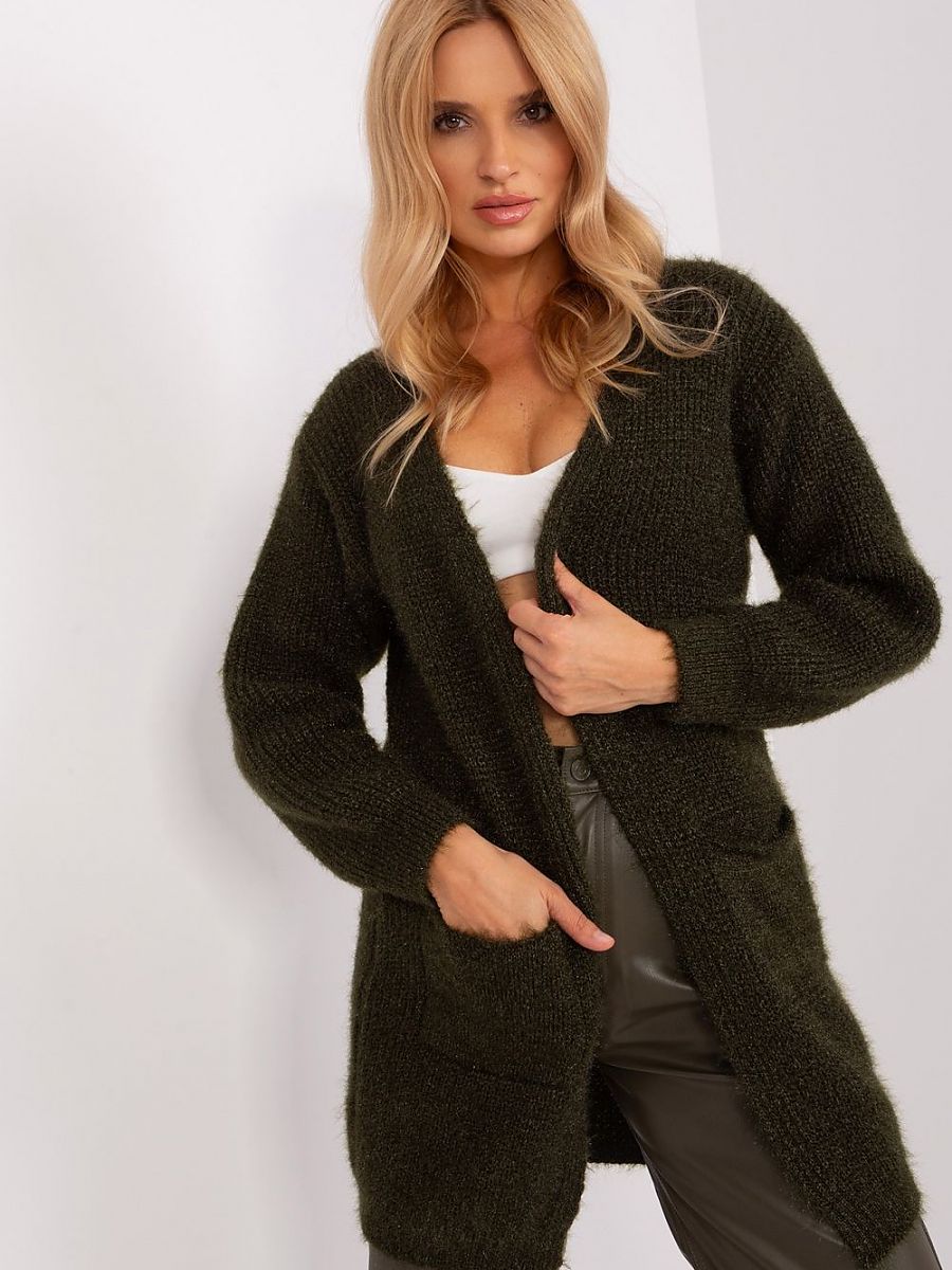 Gilet sans boutons kaki
