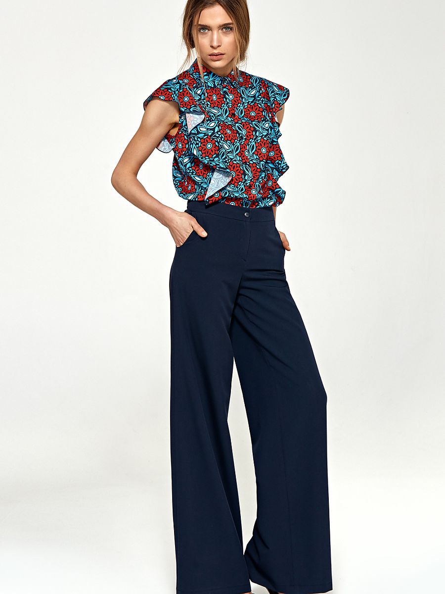 Pantalon long marine