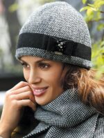 Bonnet chic noir