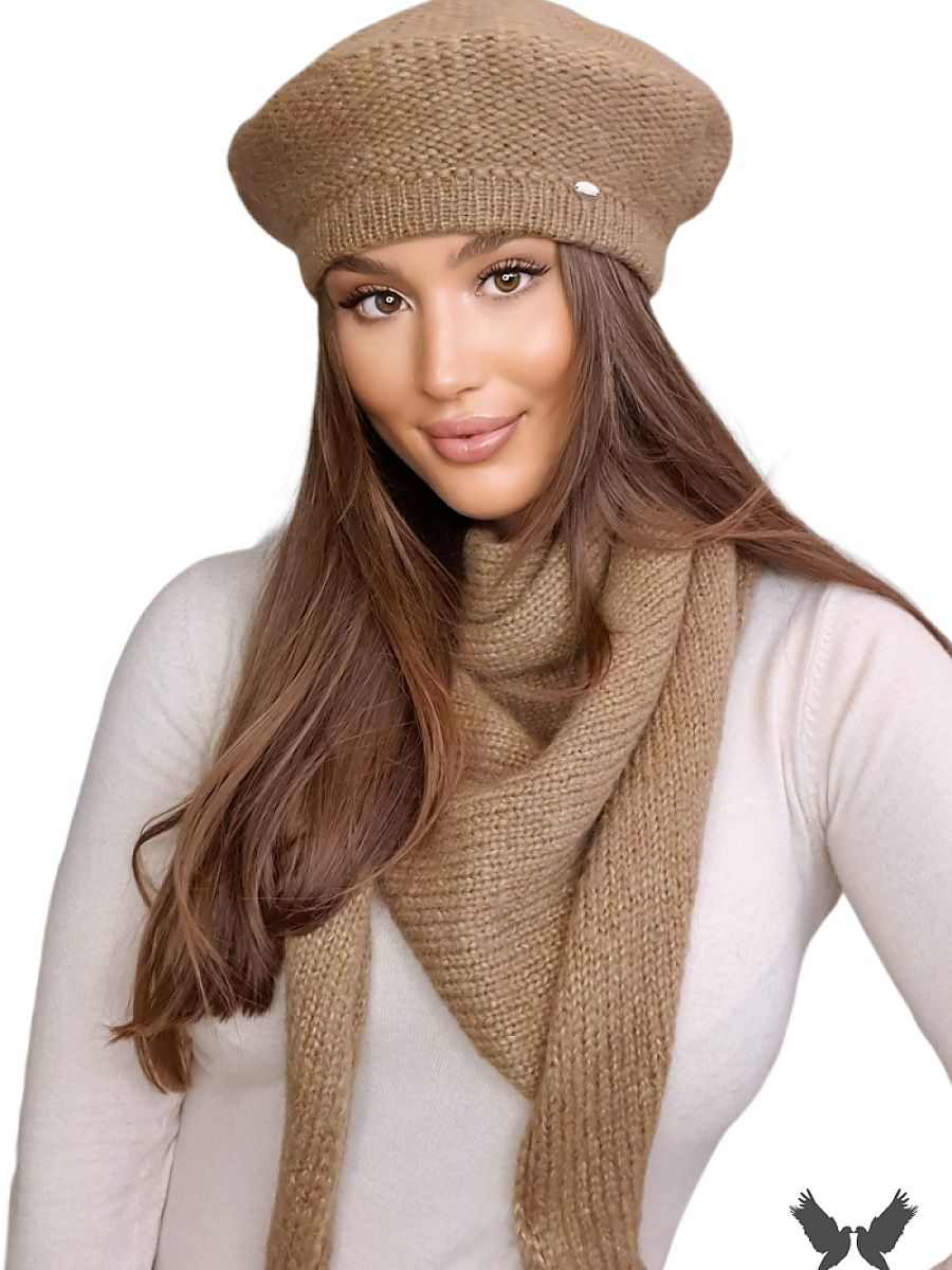 Béret Ophélia beige