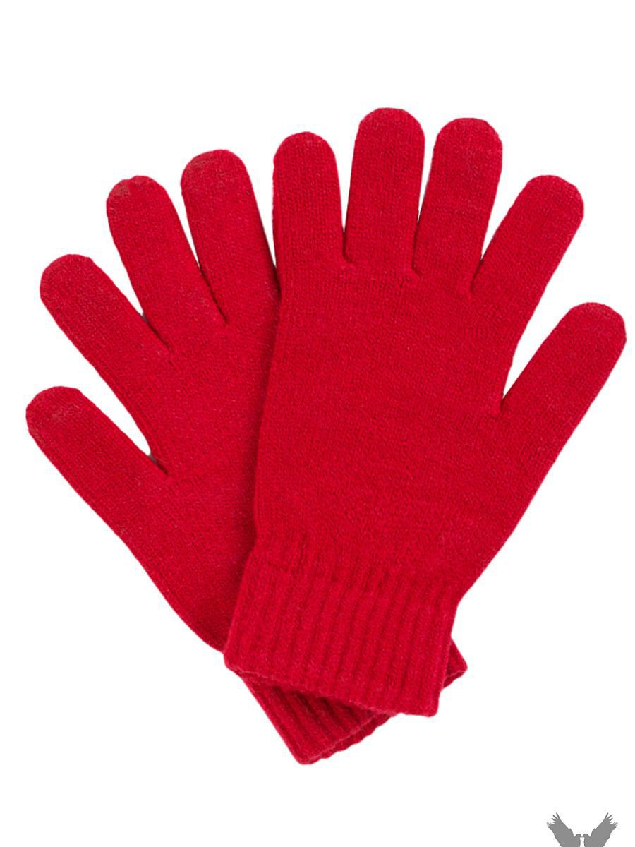 Gants basics rouge