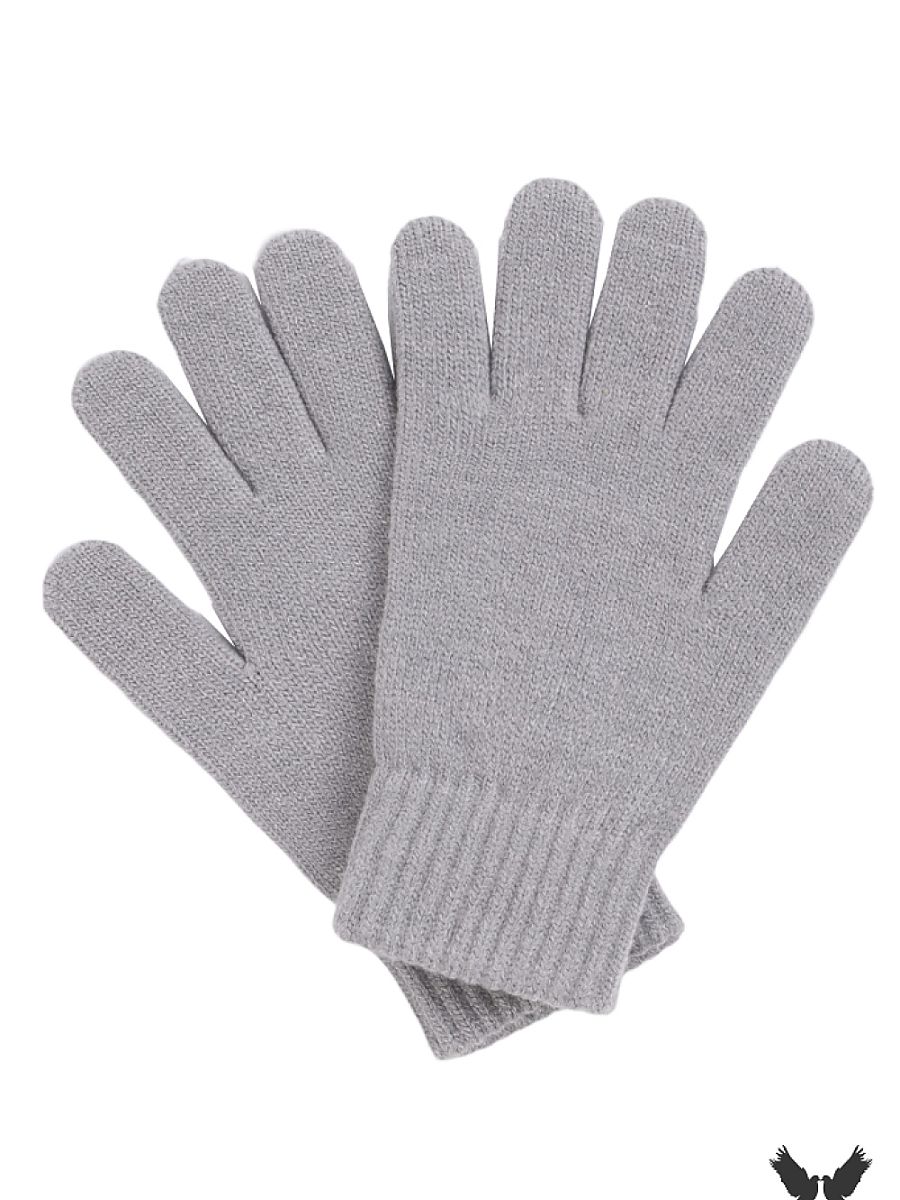 Gants basics gris clair