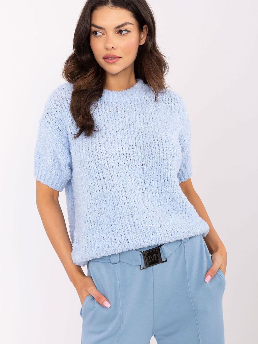 Pull laine/alpa ciel