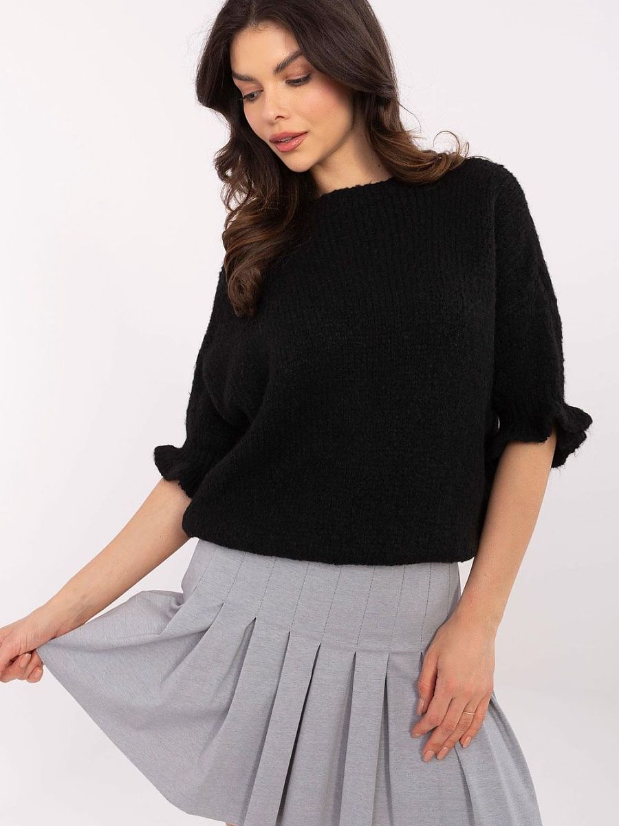 Pull automne noir