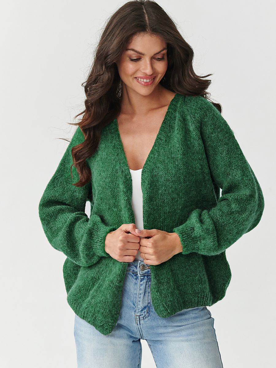 Gilet collection kid/mohair vert