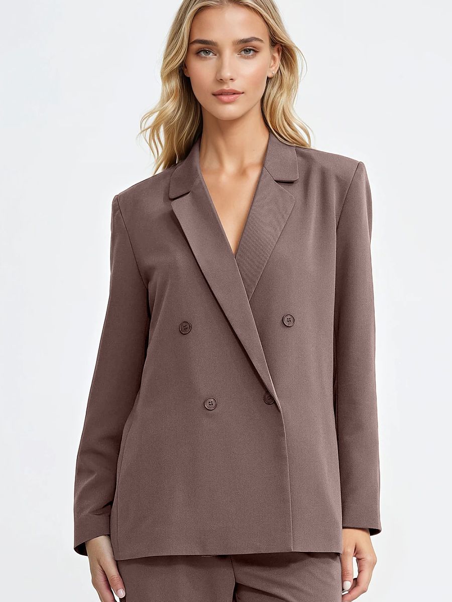 Veste Madame café