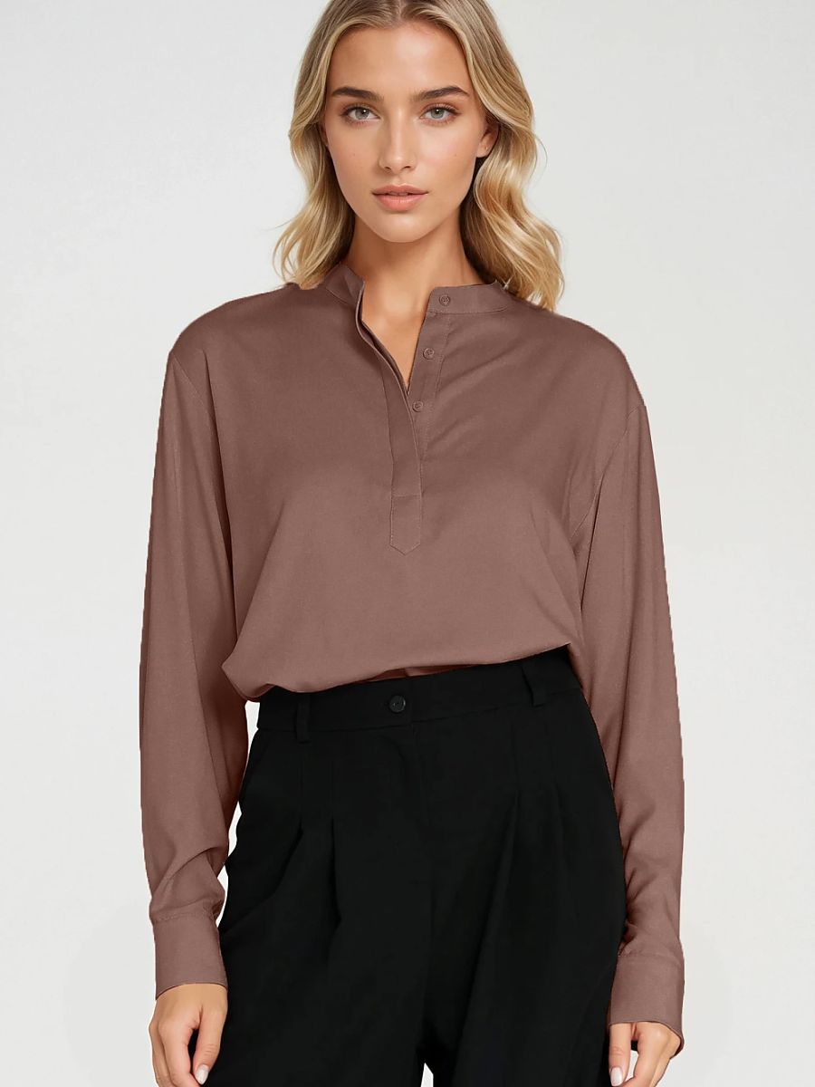 Chemise Anna taupe