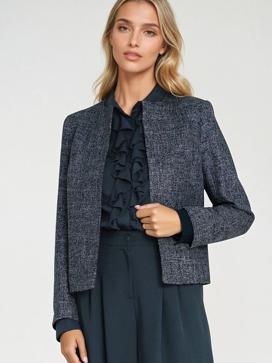 Blazer spodnica bleu marine